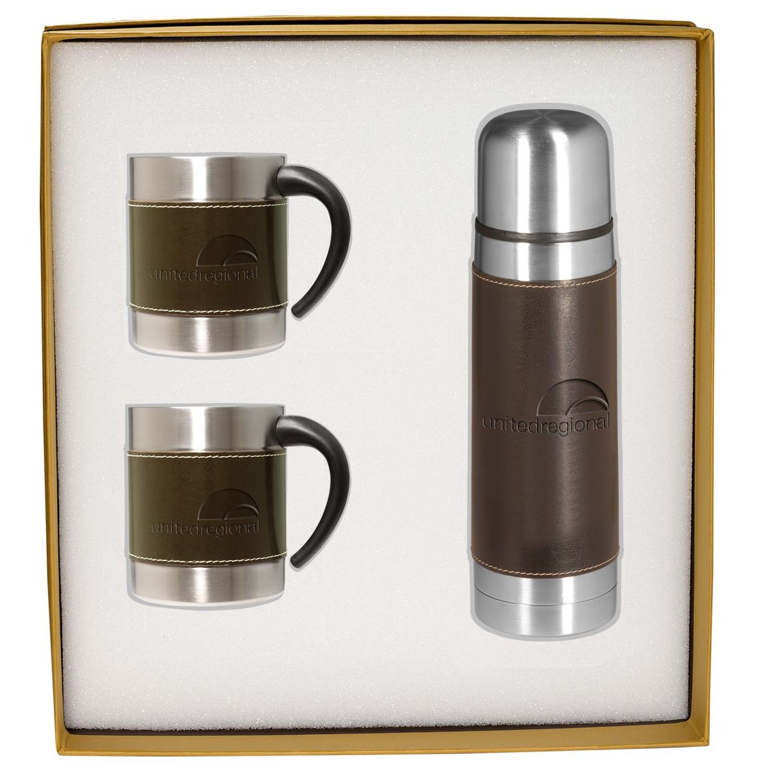 Leeman™ Empire™ Coffee Cup and Thermos Gift Set
